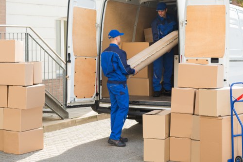 Customer booking Lampton Storage unit under service terms