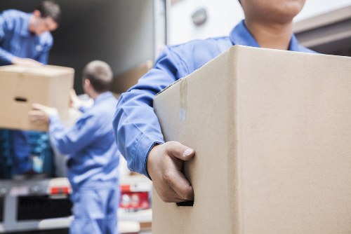 Moving boxes and storage solutions for Lampton removals