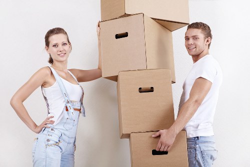 Home relocation process in Lampton with organised packing supplies