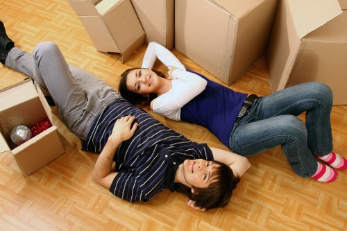 Neatly organized storage unit options in Lampton
